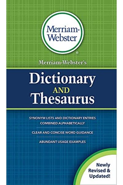 Merriam Webster Inc Merriam-Webster's Dictionary and Thesaurus: Revised and U...