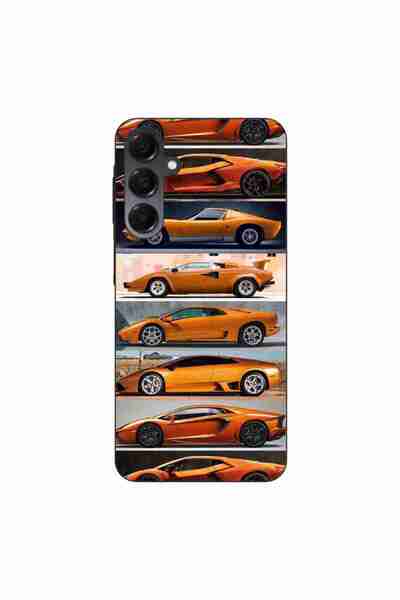 OEM Husa compatibila cu Samsung Galaxy A16 Silicon Gel Tpu Model Masini Lambo...