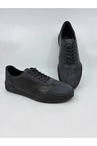 Papuccu Anthracite Men's Leather Shoes