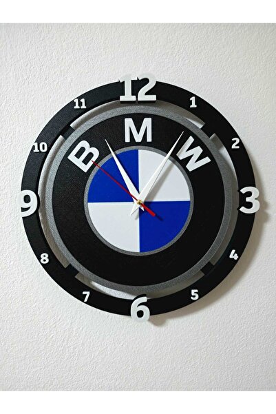 Pond Design 3D Design Modern Decorative Children's Room Wall Clock Bmw