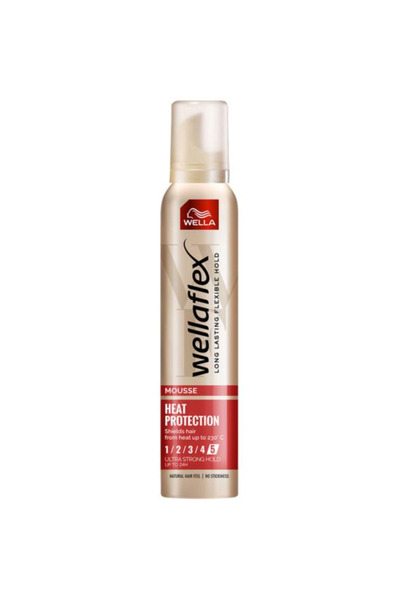wellaflex Spuma cu Protectie Termica si Fixare Ultra Puternica - Wella Mousse...