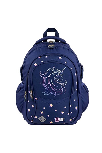 St.Majewski Ghiozdan cu 4 compartimente, St Majewski, St. Right Unicorn Glow,...