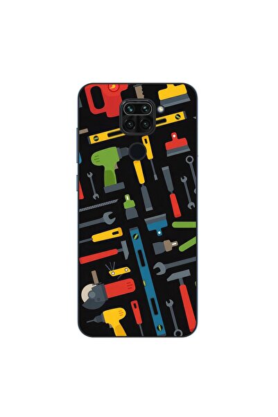 OEM Калъф, съвместим с Xiaomi Redmi Note 9, силиконов гел TPU, модел с десен ...