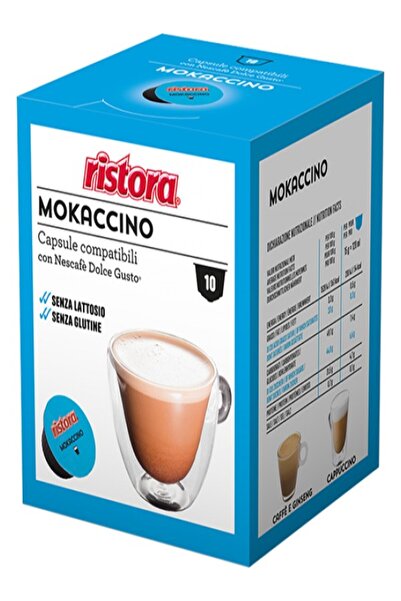 Ristora Capsule Cafea Dolce Gusto Mokacino 10 x 15 g