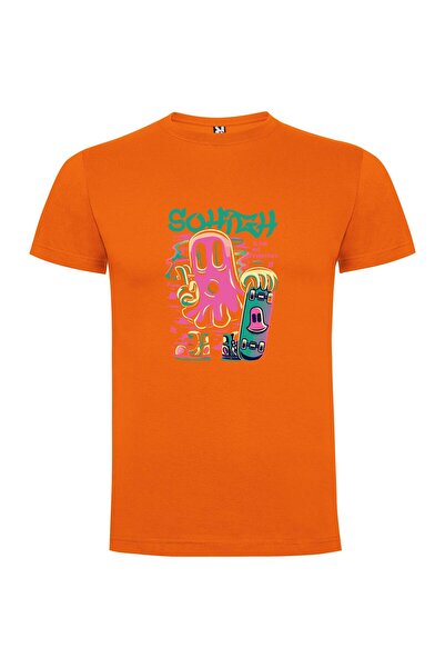 iLovePrints Octo Skate Squid Attack Tshirt