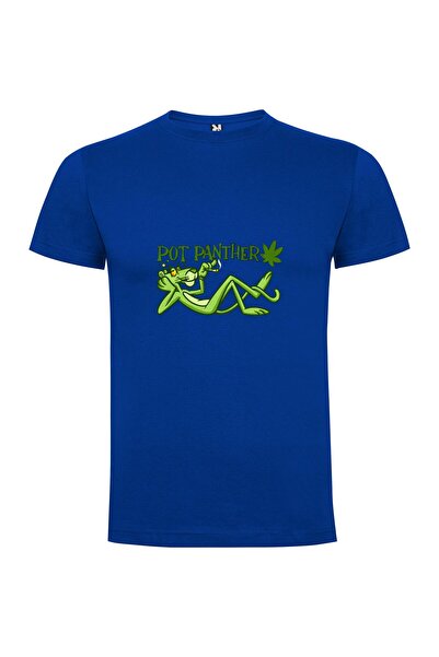 iLovePrints Green Panther Pot Personification Tshirt