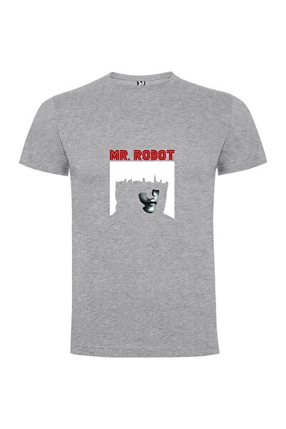 iLovePrints Robotic Cityscape Snapshot Tshirt