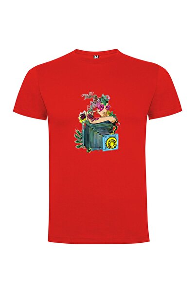 iLovePrints Floral Art Deco Shaman Tshirt