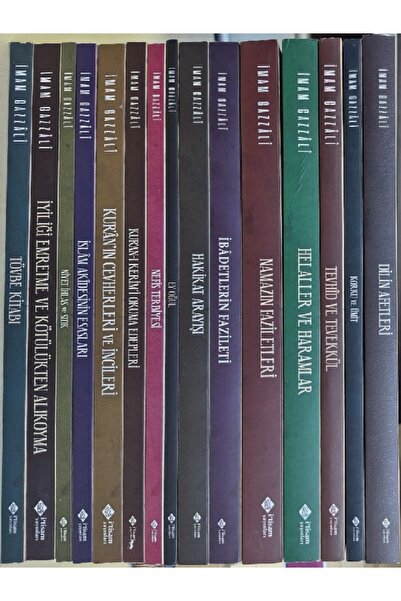 itisam yayınları İmam Gazali Külliyatı 15 Kitap Set