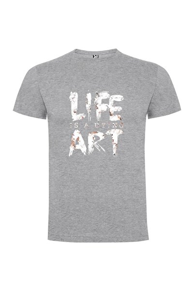 iLovePrints Dying Art on Black Tshirt