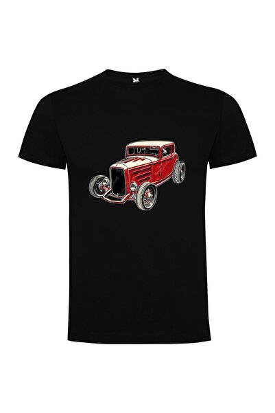 iLovePrints Vintage Car Vector Art Tshirt