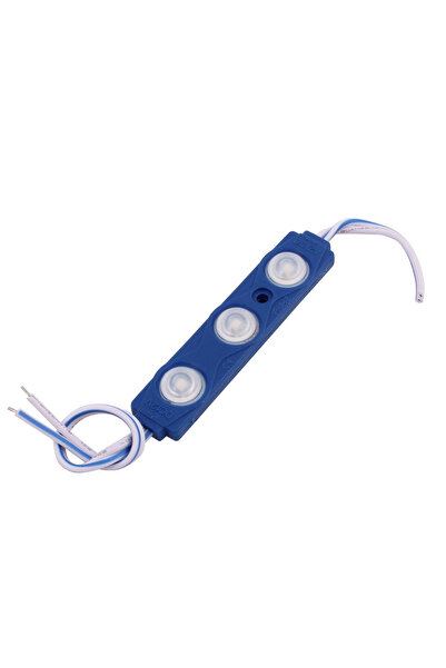 DELIGHT Modul LED DeLight, albastru 12V, 1.5W, IP67, lumina albastra, 1 buc