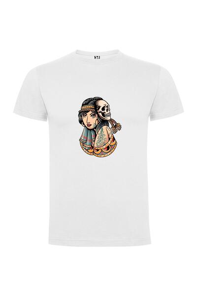 iLovePrints Skull Gypsy Queen Tshirt