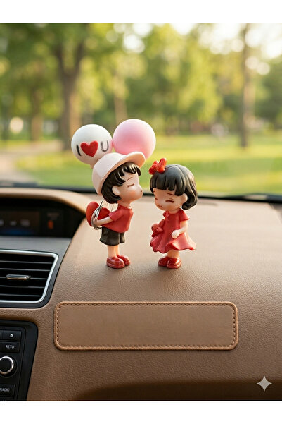 Generic Brand زينة توربيدو لطيفة على شكل بالونات بتصميم I Love You للزوجين، م...