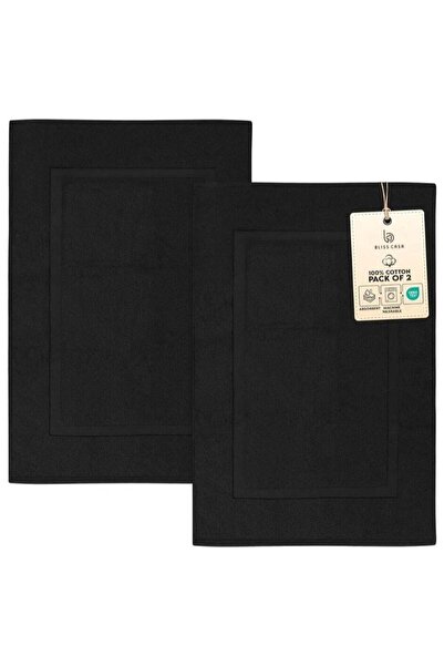 Bliss Casa - Bath Mats (2 Pack, 50 x 80 cm) - 1000 GSM Super Soft Extra Absor...