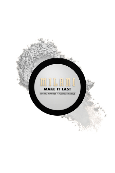 OEM Milani, Make It Last, Pudră compactă și de fixare matifiantă 2-în-1, Tran...