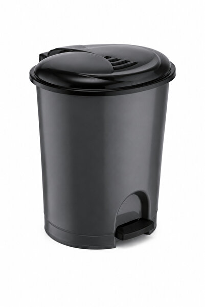 DolphFin 20 Litre Pedallı Çöp Kovası Kapaklı Plastik Mutfak Banyo Ofis Çöp Ku...