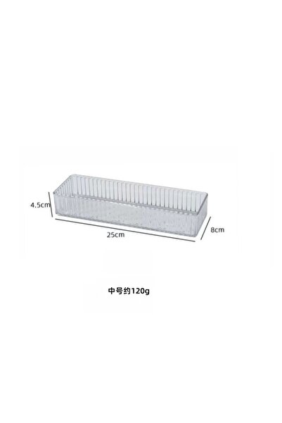 Choice1 L Stackable Acrylic Drawer Organizer - Adjustable Divider Trays for C...
