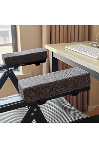 Choice DARK GRAY 5cm Office Game Chair Armrest Pad Elbow Pillow 5cm Cotton Li...