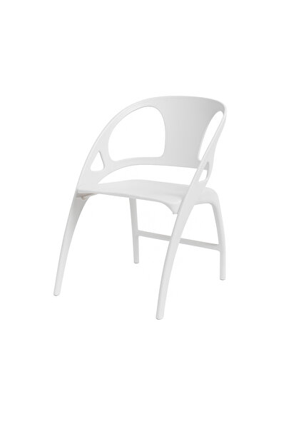 Saray Home Πτυσσόμενη Πολυθρόνα Πολυπροπυλενίου 62x44x81εκ. Aria CH533-WH Λευ...