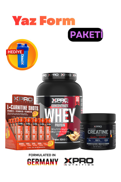 Xpro Nutrition Yaz Form Paketi Bisküvi