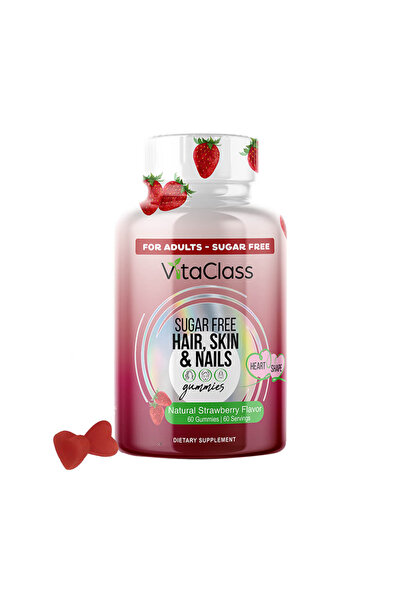 VitaClass ADULT SF HAIR, SKIN & NAILS GUMMIES 60S