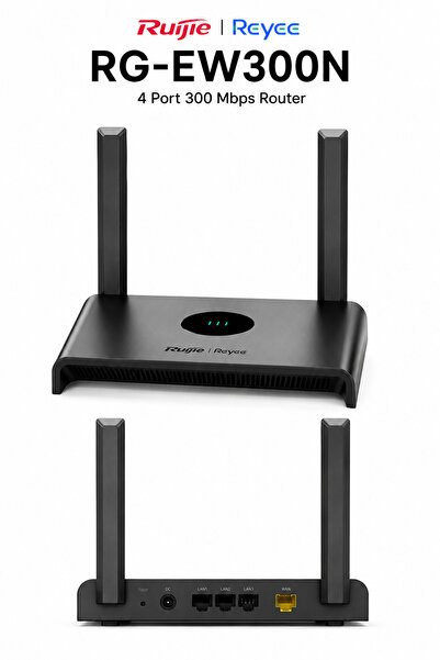 RUIJIE REYEE RG-EW300N 4 Port 300 Mbps Router