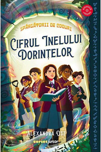 Corint Descifrători de coduri. Cifra Inelului Dorințelor - Alexandra Ott