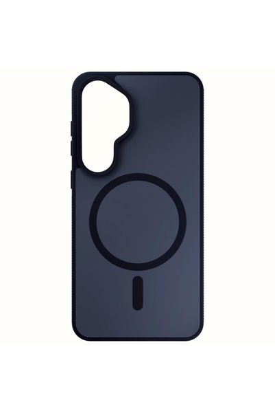 3MK Husă Smoke MagCase pentru Samsung Galaxy S26, Negru, Husă MagSafe cu supo...