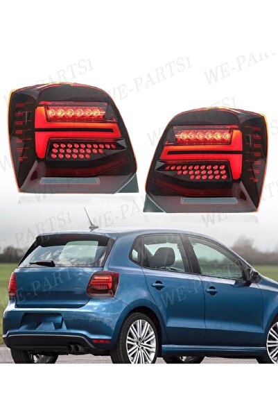 X POWER TUNİNG VW POLO 6R 2010.2011 KIRMIZI Q2 DİZAYN ANİMASYONLU LEDLİ STOP