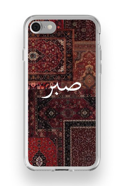 FLAMENKO حافظة هاتف شفافة بنمط سجاد عتيق متوافقة مع iPhone 6 / 6s