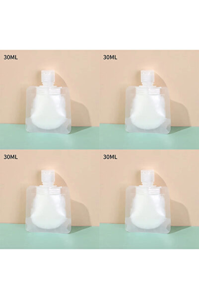 Choice1 4pcs 30ml 2-10Pcs Shampoo Makeup Fluid Sub Bottle Packaging Bottle Po...