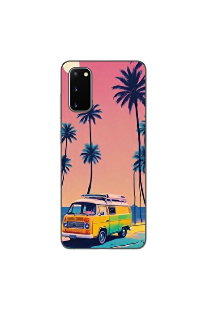 OEM Калъф, съвместим със Samsung Galaxy S20, от силиконов гел TPU, с десен  "...