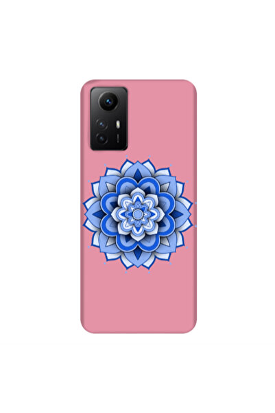Other Xiaomi Redmi Note 12s Manadala D9 Pink Colored Silicone TPU Θήκη