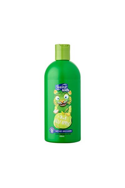 Suave kids 3in1 Shampoo, Conditioner and Body wash 350ml Silly Apple
