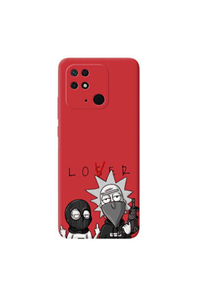 Other Xiaomi Redmi 10C Rick Loser Red Colored Silicone TPU Θήκη