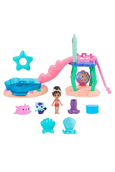Feyza Oyuncak Gabby's Dollhouse Gabby ve Süslü Kedi Havuz Oyun Seti | 3 Yaş+ ...