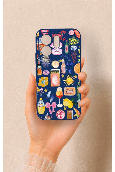 Vip Case Vivo V70 5g Compatible Summer Patterned Silicone Case