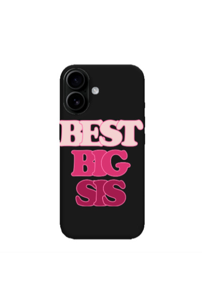 Other Apple Iphone 16 plus Be Creative Black Colored Silicone TPU Θήκη