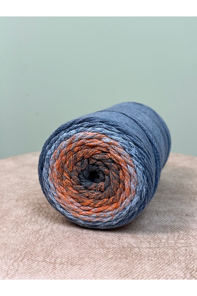rüya hobi Batik Cotton Makrome Degrade Makrome İp Çanta-Supla-Paspas İpi 250 ...