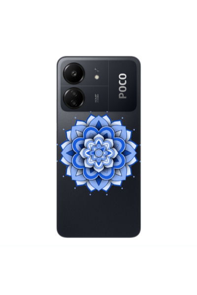 Other Xiaomi Poco C65 Manadala D9 Transparent Silicone TPU Θήκη