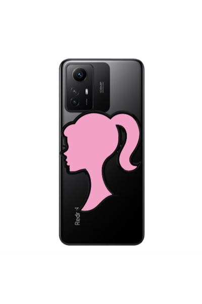 Other Xiaomi Redmi Note 12s Line girl Transparent Silicone TPU Θήκη