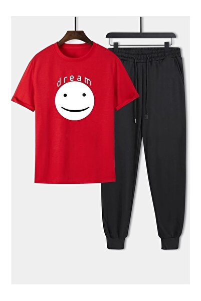 ZEMLİYA Sara Unisex Oversize Shorts Set Short Sleeve T-Shirt Comfortable Fit ...