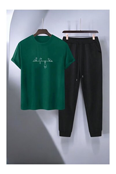 ZEMLİYA Sara Unisex Oversize Shorts Set Short Sleeve T-Shirt Comfortable Fit ...