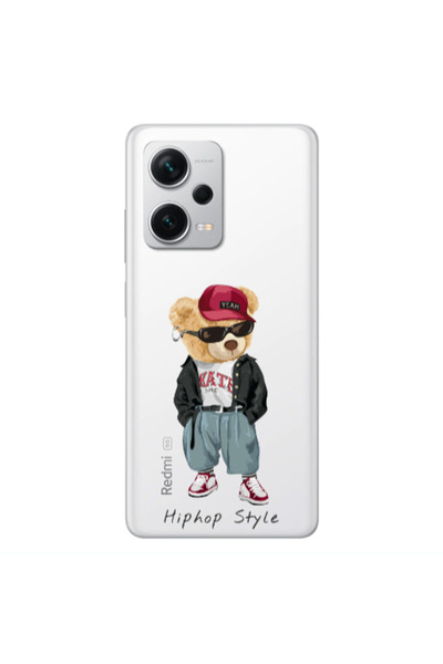 Other Xiaomi Redmi Note 12 5G Hip hop style Transparent Silicone TPU Θήκη