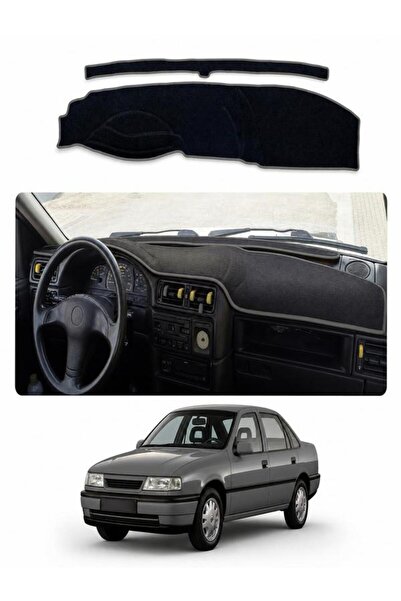 e-biz Opel Vectra A (1988-1995) Uyumlu Torpido Koruma Örtüsü Oto Kılıfı Siyah...