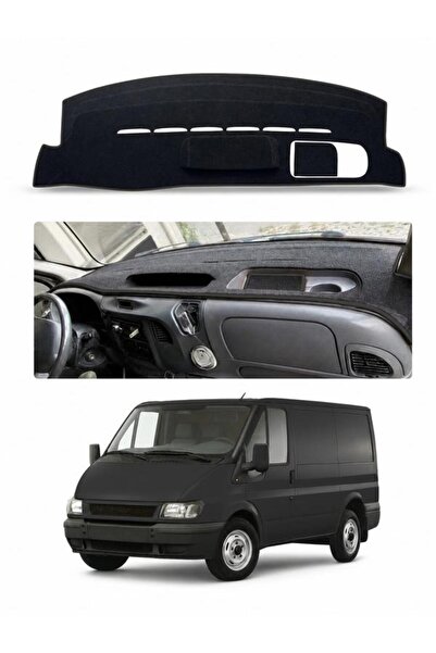 e-biz Ford Transit (2000-2013) Uyumlu Torpido Koruma Örtüsü Oto Kılıfı Siyah