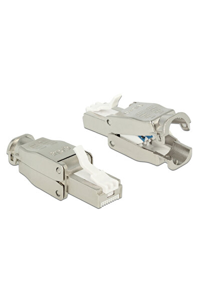 POWERTECH βύσμα δικτύου RJ45 CAB-N351, CAT 6A STP, tool-free, μεταλλικό