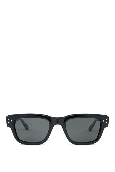 Snob Milano Bagai X Nove 25 Smoked Acetate Unisex Sunglasses
