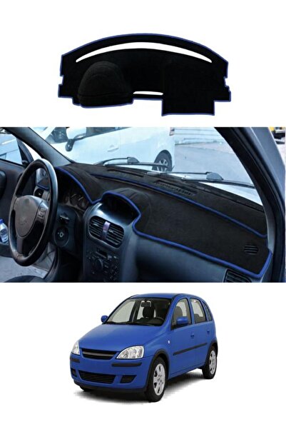 e-biz Opel Corsa C (2000-2006) Uyumlu Torpido Koruma Örtüsü Oto Kılıfı Siyah ...